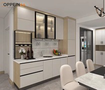 Closed cabinet custom cabinet 1000 yuan low - use coupon custom cabinet can be as low as 1500 yuan