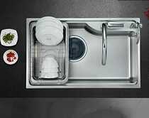 JOMOO Jiu sink stainless steel sink single tank oversized handmade wash basin kitchen sink