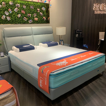 Xilinmen Platinum 6 Series Latex Sponge Mattress Soft and Hard Dual-Use Simmons Independent Mute Spring Mattress