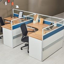 Paig office furniture office table and chair combination screen partition card seat staff table P-RFC1BS