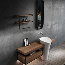 WMK Hua Meijia bathroom modern simple fashion comfortable aesthetics ingenuity home WP-KZ06 column wash basin