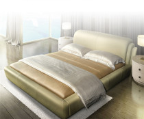 Mousse 0769 leather bedstead Miziwa BCQ2-035 standard bedstead FZZ1-001 standard row frame