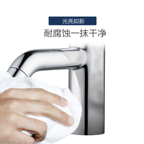 Moen faucet single hole basin faucet bathroom basin washing hand basin hot and cold faucet copper