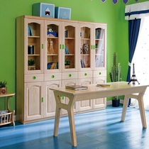 Songbao Kingdom Nordic imported all solid wood custom bookcases children with drawers simple and environmentally friendly small bedroom