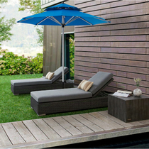 (Kunming Red Star) Sorara Sunny outdoor villa swimming sunny garden lounge chair