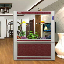 miracle Mengke aquarium fish tank screen fish tank fashion Chinese aquarium model: MH-1 2