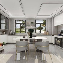 Yunyan Opper Cabinet customized 13 800 meal cabinets Table Hangjian Smoke Cooker Gas Cooktop Sink