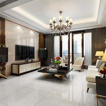  Ou Shen Nuo tile 800X800 ELN13180S kari gray for living room bedroom bathroom one brick multi-grain