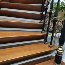 Dengyue stairs custom European carved living room stairs custom stepping stairs Net Red creative stairs) Xia Gang