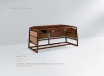 Red Star Meikailong Mall with Nanyang Dick Modern New Chinese Solid Wood Simple Fashion Desk