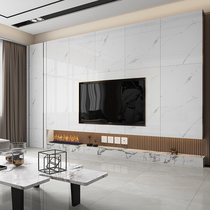 Custom Dongpeng tile rock board Stone marble TV background wall Tile large board light luxury film and television wall TV wall