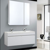 American standard bathroom new modern solid wood multi-layer board exquisite floor-to-ceiling storage cabinet furniture mirror cabinet CVASVO49