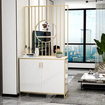  Light luxury style entrance cabinet shoe cabinet integrated modern simple household entrance door foyer screen partition cabinet living room decoration cabinet