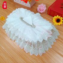 Nordic drawing box in wind tissue tissue bag tissue box fabric lace creative car load cute pack