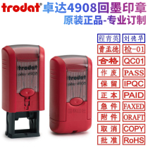 Trodat 4908 Automatic Inking Stamp Bank Name Private stamp Work number Code Stamp Nurses name Stamp