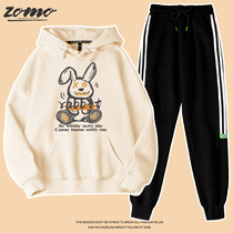 Autumn set female girl students 2021 new junior high school students fashion girls sports leisure autumn clothing spring and autumn clothes