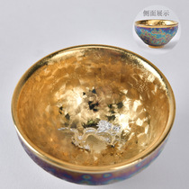 Silver-encrusted ceramic zodiac gilt master cup Jianzhan Teacup Kiln becomes Jinzhan Tianmu Glaze tea cup Tea cup