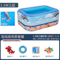 Childrens inflatable swimming pool Bath Children Baby baby home home game bucket tub ocean ball baby fence