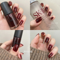 Innisfree Nail Polish Wine red White Big Red Cherry color Free Baking No 65 Nutcracker 26