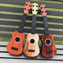 Childrens music small guitar can play medium ukulele simulation instrument piano male and female baby toys 3-12 years old