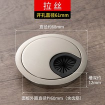 Computer desk threading hole cover desktop cord box sealing cover desk decorative ring opening hole round hole cover