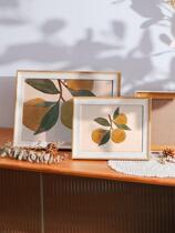 Nordic creative small photo frame ins simple style desktop ornaments set-up table 6 7 8 inch wash photo made into photo frame hanging wall