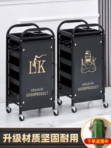 Hairdresser hair salon trolley bar car beauty trolley barber shop ironing tool car retro special