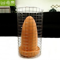 Colorful fairy fish spawning bucket spawning tank spawning pot spawning pot spawning purple sand jar incubator ceramic breeding tank mesh cover