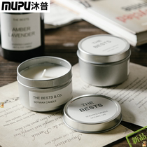 Iron can travel scented candle lavender scented sleep essential oil fragrance candle