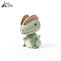 China Dinosaur Garden jeancard Dinosaur Spring Ornament Shake Head Ornaments Car Accessories Birthday Gift