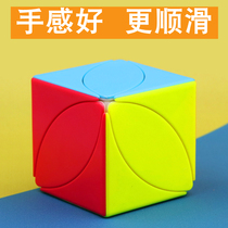 Qiyi Maple Leaf Rubiks Cube Alien 6-color 3-color leaf clover childrens kindergarten beginner educational toy full set