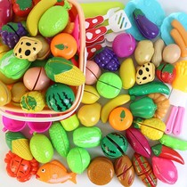 Fruit Cheerle Toys Cut Fruit Girl House Kitchen Toys Vegetables Cut Childrens Toys