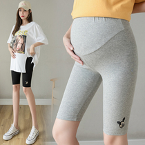 Pregnant women leggings spring and summer wear fashion thin maternity pants children five-point pants tide mother pregnant women Summer Shorts