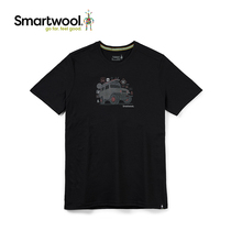 Smartwool150 series new pattern sports T-shirt male merino wool short sleeves 0797 0795 6570