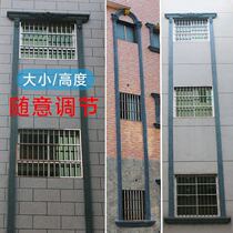 Window cover mold Roman column window model square line cement column European Villa exterior wall edge decoration shape