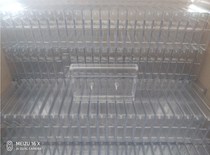 Empty tape box box tape Shell Shell plastic finishing box universal array simple thick transparent frosted square corner