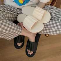 (nursing 20) slippers female summer fashion 100 lap pvc indoor home with non-slip deodorant bathroom bath soft bottom