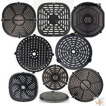 Air fryer bakeware accessories oil separator oil separator grill oil filter spacer steam sheet sleeve silicone pad spacer tray
