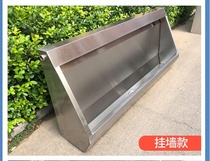 Kindergarten public stainless steel urinal Army school Vertical wall-mounted floor-to-ceiling double-layer bathroom factory
