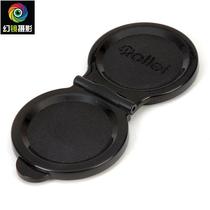 Black roleli Luolai double reverse 80mm 135mm 2 8 D E F G lens cover plastic front mirror cover