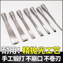 I flat shovel flat tool steel chisel old hand manganese steel forged woodworking shovel chisel old-fashioned