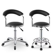 Barber shop chair beauty stool nail stool beauty salon special pulley rotating lifting round stool hairdressing stool