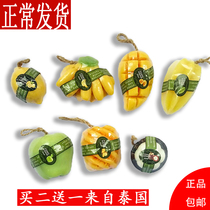 Thai fruit soap mango moisturizing oil control facial cleanser hand wash face whole body handmade essence oil soap soap gift box set