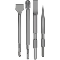  Electric hammer chisel Impact drill Brick Cement concrete square handle round handle four pit flat chisel Super hard drill bit Electric pickaxe pickaxe