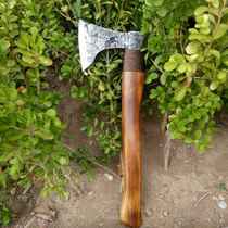  New Fathers Day promotion clip steel logging axe popular hot sale Kaishan camping hand-forged clothing five