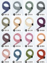 Hanging ear dye hair piece real hair color wig piece pick up dyeing hair invisible invisible self attached to a piece of long hair with dye
