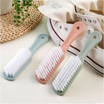 Shoe brush soft hair cleaning shoes multi-functional household artifact small plastic plate brush does not hurt(1 3 5 packs)