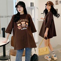 Pregnant Woman Spring Summer Dress New Blouse Short Sleeves Small Sub Big Code Summer T-Shirt Pregnant Woman Summer Suit 2021 New Tide