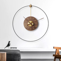 Spanish wall clock modern simple living room home fashion atmosphere restaurant Wall personality light luxury style decorative clock