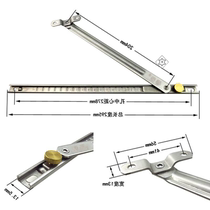 Window bracket windproof open upper overhang inner broken bridge door and window stay anti-windshield stopper bracket